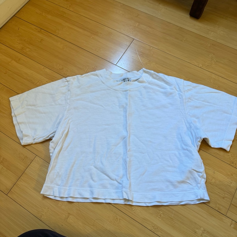 Cotton On White Short Sleeve T-Shirt Size XS